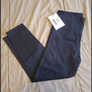 ZYIA Black Pocket Brilliant Hi-Rise Capri 20"